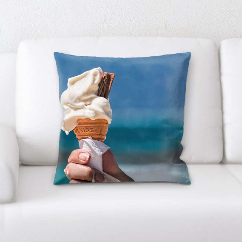 Coussin en cône de crème ice