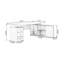 Bureaux rectangulaires en bois massif noyer-107970655-107970649