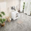 24-Inch Bathroom Vanity with Storage, Adjustable Shelf, MDF & Rubberwood, Removable Dividers, Green Finish-129184933