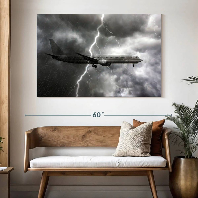 Tour en avion Mehar, H 34 po x l 51 po