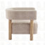 Fauteuil d'appoint rembourré Boucle-145201715