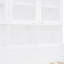 Lit de jour simple blanc avec rangement pratique et éclairage esthétique à DEL-337953925-337953927