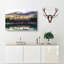 Reflection Of An Autumn Forest Painting - Wrapped Canvas-56660601