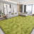 Solid Rug Soft Fluffy Grass Green Indoor Area Rug for Living Room Bedroom Nursery Kids Room-805677166-835077180