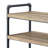 Mankato Oak And Sandy Black 3-Shelf Bookcase