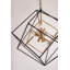 Roundout - luminaire suspendu 15 lumières - laiton vieilli / finition noire-57566182