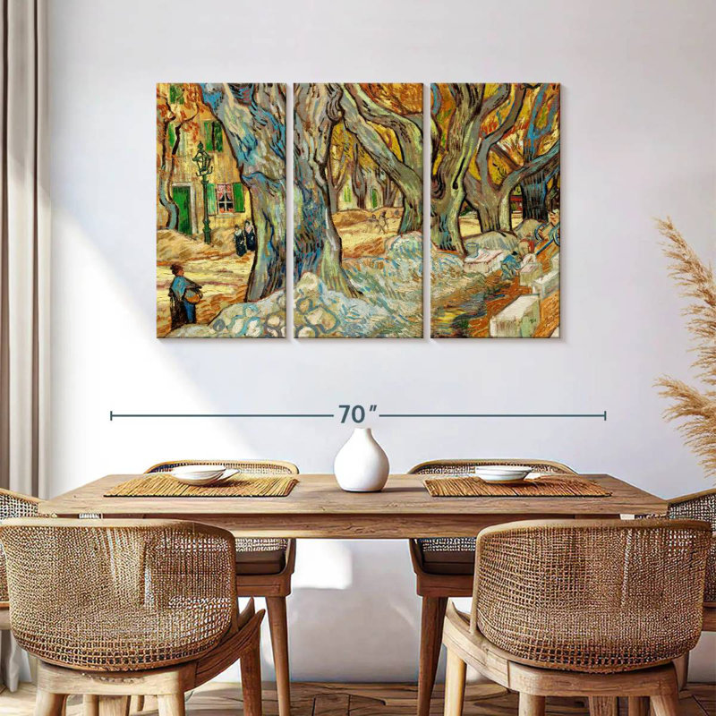 Harnek The Large Plane Trees, 36'' H X 57'' W