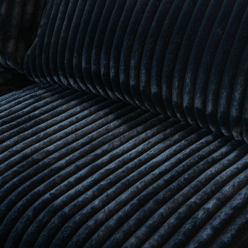Fauteuil d'angle, Noir