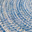 Tapis d'intérieur / extérieur rond en polypropylène tressé à la machine géométrique chiné-799184351