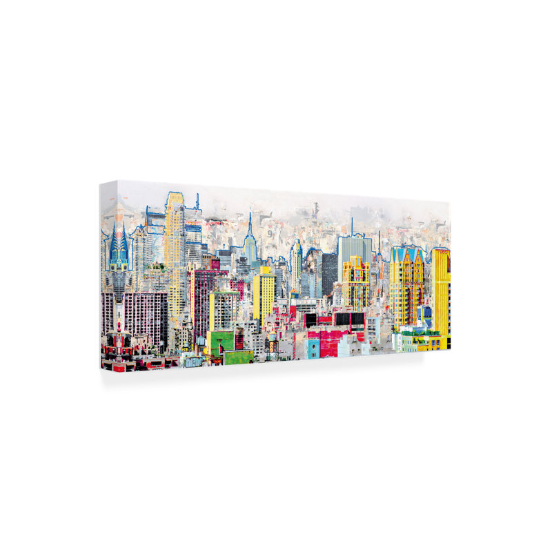 Art sur toile «Bachelor Porter Hastings Upper East Side Morning», H 10 po x l 24 po