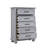 Warm Gray 5-Drawer Chest