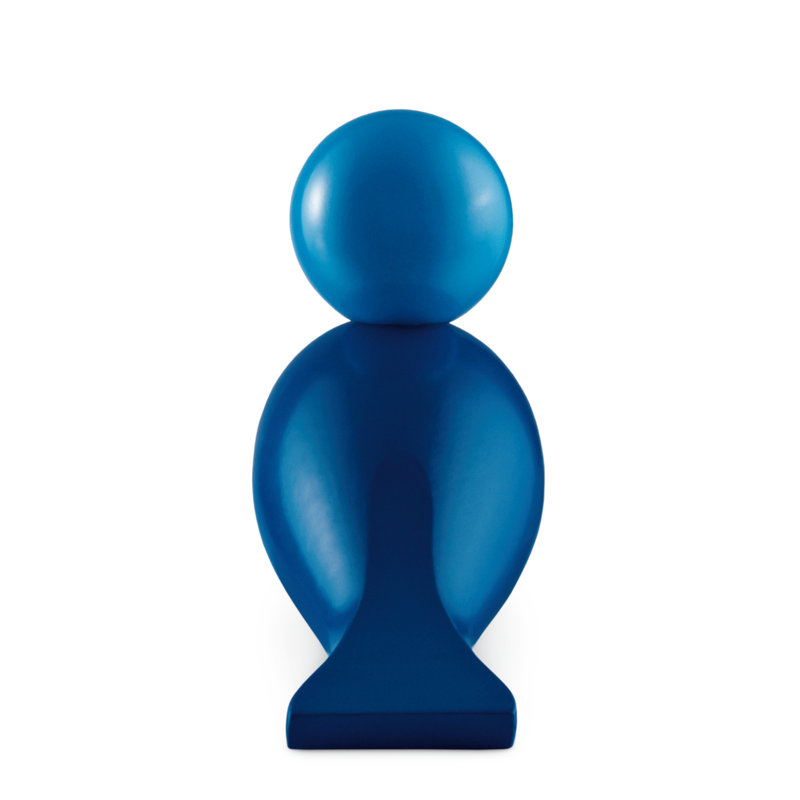 Songbird Ernst Figurine, 1, Blue, 6.1" H x 6.3" W x 3.1" D