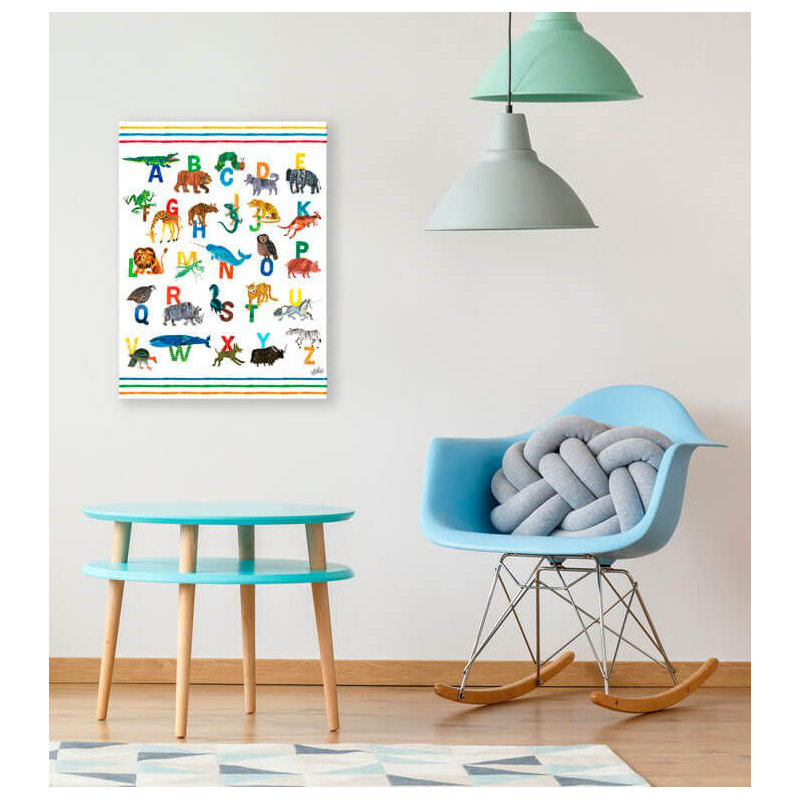 Art sur toile de Mcintosh ABC, H 24 po x L 18 po x l 1,25 po