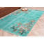 Tapis décoratif rétro vintage turc vert idéal pour la décoration de salon et un cadeau parfait pour elle