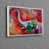 White Floater Framed selected