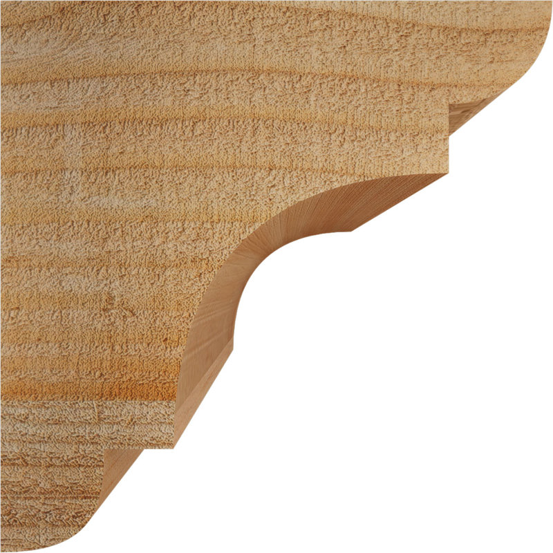 New Brighton Corbel, H 6 po x l 6 po x P 6 po, Sciage brut, Sapin de Douglas