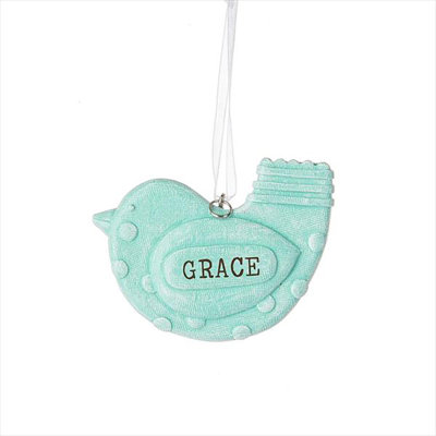 Ornement figurine suspendue grace