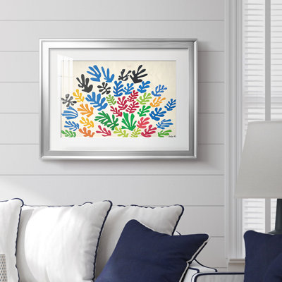 The Sheaf (La Gerbe) (Duplicate of HEM8.jpg)-Henri Matisse-Framed Print with Mat and glass-1953
