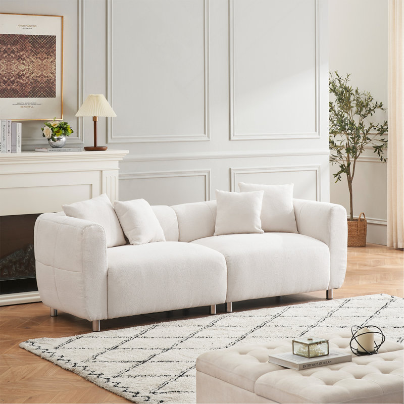 Canapé de 89 pouces pour le salon, Beige