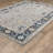 Gowen Traditional Oriental Grey/ Blue Hand-made Wool Area Rug-339421769