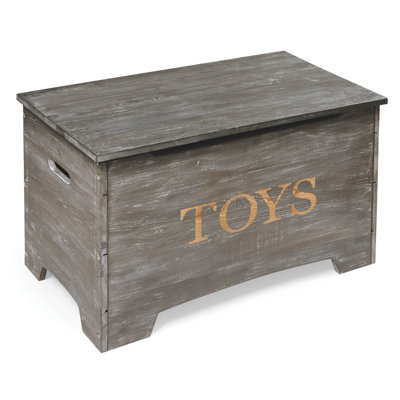 Cason Redwood Rover Solid + Manufactured Wood Toy Box
