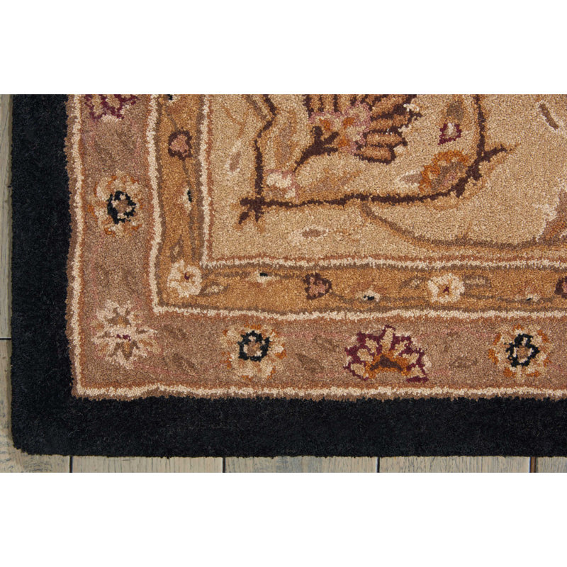 Lundeen Wool Oriental Indoor Rug, Rectangle 1'5" x 2'3"