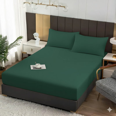 Ultra Soft 200 Thread Count Microfiber Fitted Sheet
