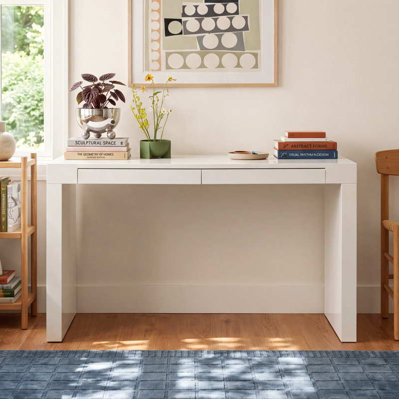 Carson Writing Desk, White