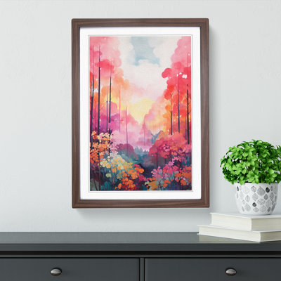 Single Picture Frame Print on Wood