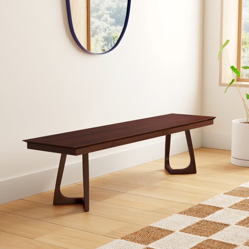 Fischer 67" Solid Wood Dining Bench
