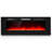 Dual Wallmount / Insert Recessed Electric Heater Fireplace Adjustable Flame With Remote Control, 50"