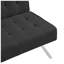 Canapé-lit convertible en simili lin 68,1 po x l 32,9 po x H 32,3 po