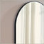 Miroir mural miroir ovale en métal-1530248935