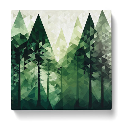 Forest Graphic No.4 - Wrapped Canvas
