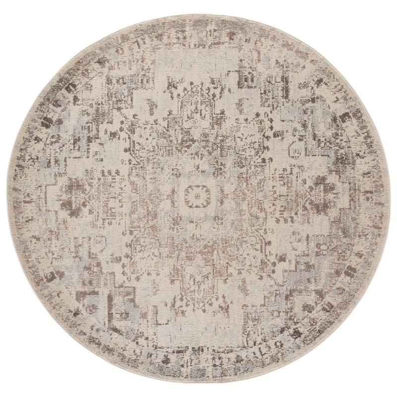Madison 473 Performance Oriental Rug, Round 6'7"