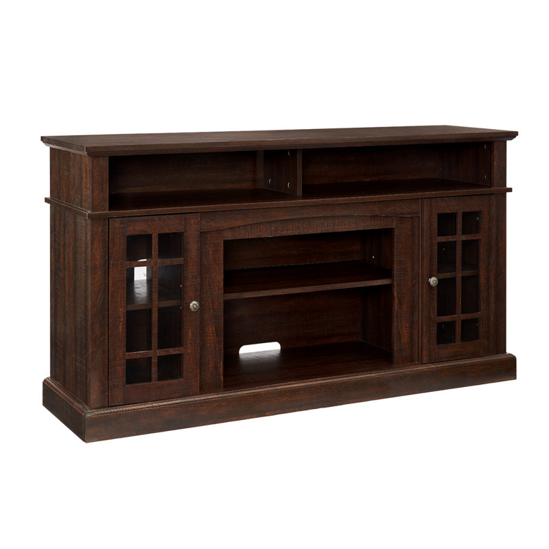 Classic TV Media Stand Modern Entertainment Console For TV Up To 65" With Open And Closed Storage Space,58.25"W*15.75"D*32"H