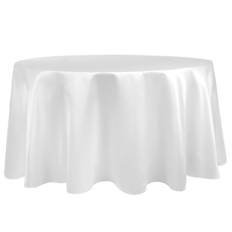 Nappe en satin de 132 po Ultimate Red Textile, rouge bordeaux, Blanc, 3
