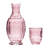 Vintage Pink 2-Piece Carafe Set