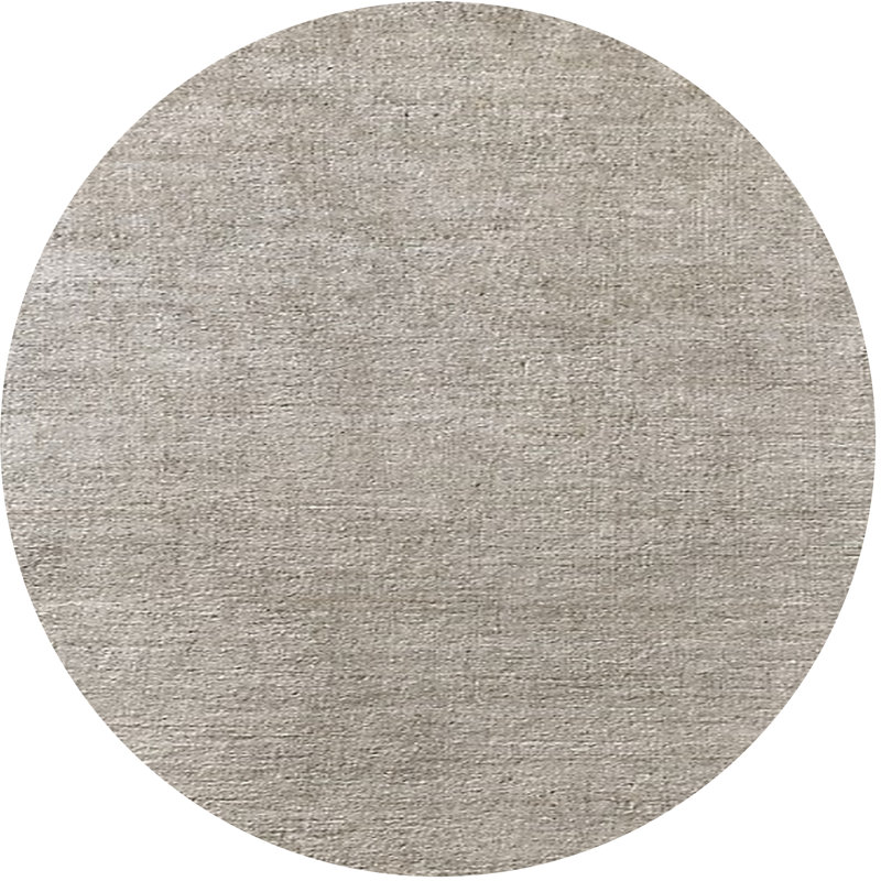 Tapis gris, Rond 7 pi