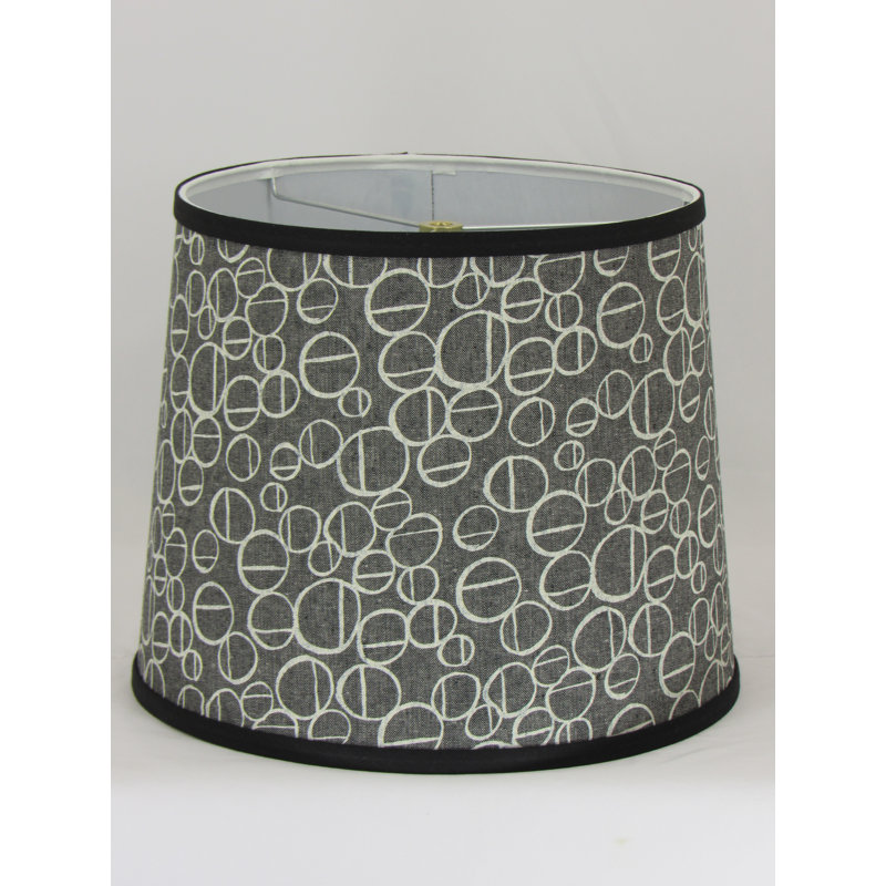Abat-jour tambour en coton circle