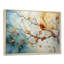 Orange, bleu sarcelle, érable brillant, agate I - arbre érable, art mural-149729731-186420133