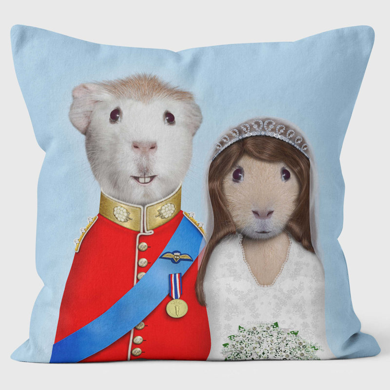 Mr & Mrs - Pets Rock Cushion
