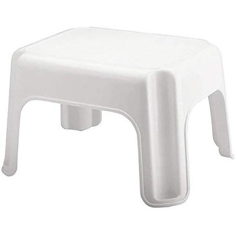 1 - Step Plastic Lightweight Step Stool