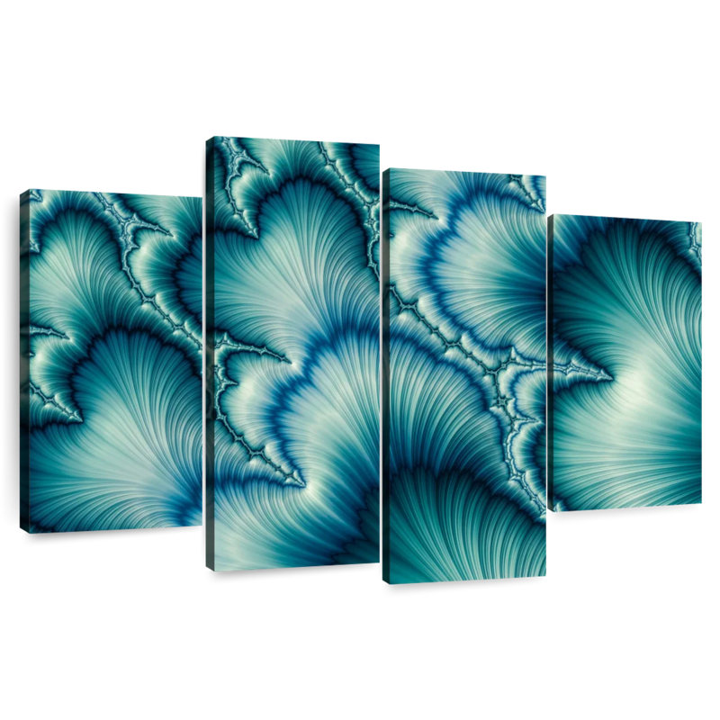 Avery Petals Digital Abstract, 27" H x 43" W