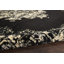 Tapis noir / crème Burnie-1661058071