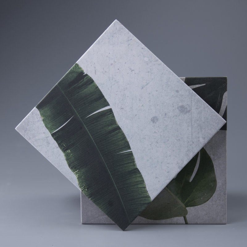 6'' W x 6'' L Engineered Stone Peel and Stick Field Tile