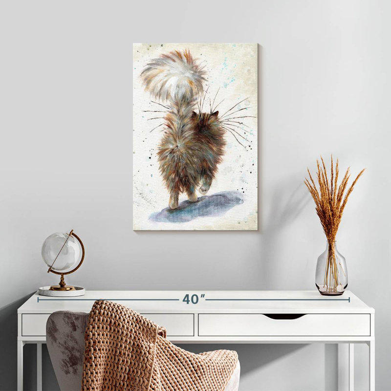 Brampt Fluffy Butt, 24" H x 16" W