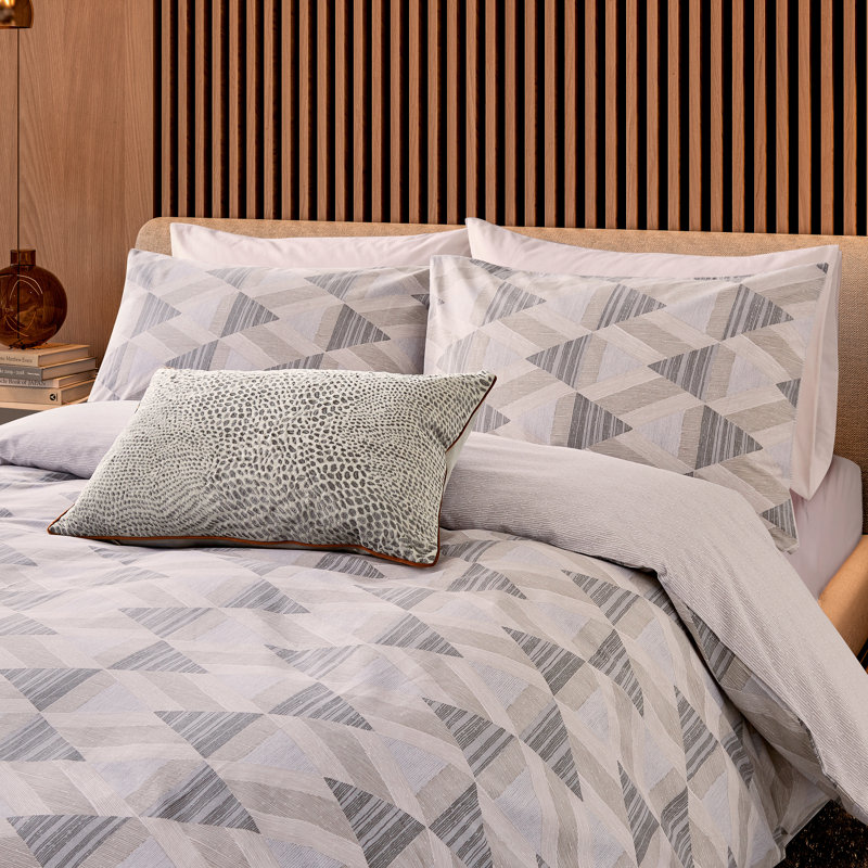 Pohaku Cotton Abstract Duvet Cover Set with Pillowcases, King Size Duvet Cover + 2 Pillowcases