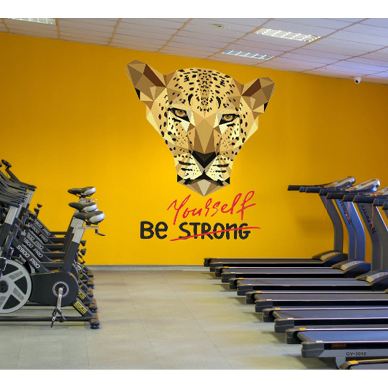 Wall Decal, 46" H x 55" W
