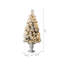 Sapin de Noël effilé floqué / givré 4 pi avec 100 lumières DEL Heyden